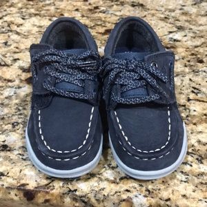 Sperry toddler navy shoes